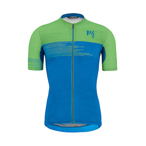 Green Fire Jersey Indigo B/Green Fluo