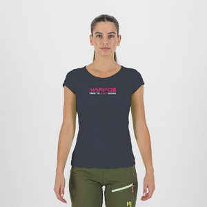 KARPOS VAL FEDERIA W TEE OMBRE BLUE