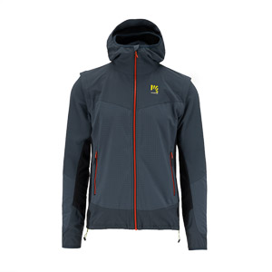 Karpos Lede Convertible Jacket Ombre Blue/Black/Flame S.
