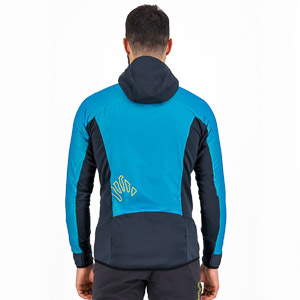 KARPOS MIAGE POLARTEC JACKET BLUE JEWEL/BLACK