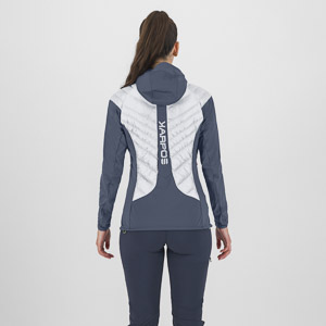 KARPOS SASS DE MURA W JACKET BRIGHT WHITE/WINDW.BLUE