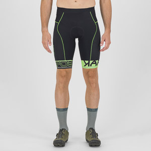 Karpos Verve Short Black/Green Fluo