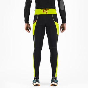 KARPOS LAVAREDO PLUS WINTER TIGHT BLACK/LIME GREEN