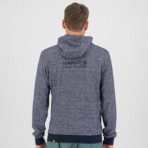 Karpos Totoga Hemp Full-Zip Hoodie Sky Captain Melange