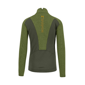 KARPOS PIZZOCCO EVO FULL-ZIP FLEECE RIFLE GREEN/CEDAR GREEN