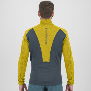 Karpos Pizzocco Evo Full-Zip Fleece Dark Slate/Lemon Curry