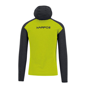 KARPOS AMBRIZZOLA FULL-ZIP HOODIE PRIMROSE/VULCAN