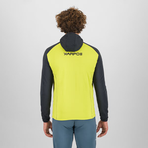 KARPOS AMBRIZZOLA FULL-ZIP HOODIE PRIMROSE/VULCAN