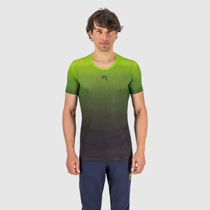 Karpos Verve Mesh T-Shirt Black/Jasmine Green