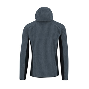 Karpos Rocchetta Hoodie Fleece Dark Slate/Black