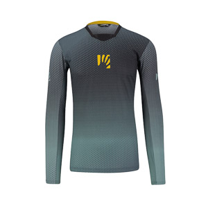 Val Di Dentro Jersey Ls Black/North Atlantic/Lemon Cur