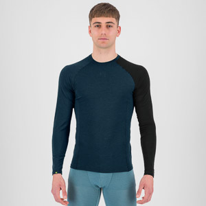 Karpos Dinamico Merino 130 Jersey Ls Midnight/Black