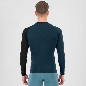 Karpos Dinamico Merino 130 Jersey Ls Midnight/Black