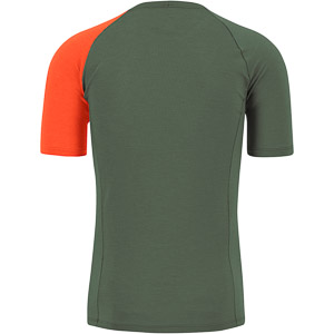 Karpos Dinamico Merino 130 T-Shirt Thyme/Spicy Orange