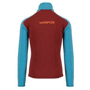 KARPOS AMBRIZZOLA FULL-ZIP POMEGRANADE/LARKSPUR
