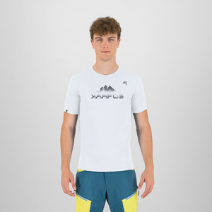 KARPOS LOMA EVO PRINT T-SHIRT BRIGHT WHITE