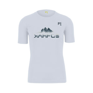KARPOS LOMA EVO PRINT T-SHIRT BRIGHT WHITE