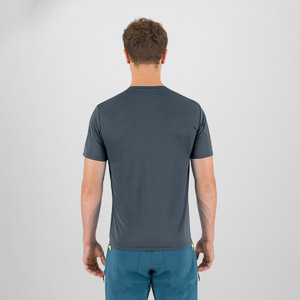 KARPOS LOMA EVO PRINT T-SHIRT DARK SLATE