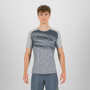 KARPOS CRODA ROSSA EVO JERSEY BRIGHT WHITE/QUARRY