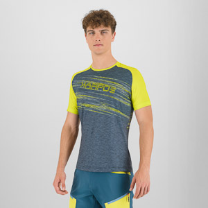 KARPOS CRODA ROSSA EVO JERSEY STARGAZER/PRIMROSE