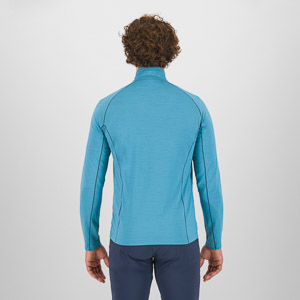 KARPOS POMEDES TECH FULL-ZIP FLEECE LARKSPUR