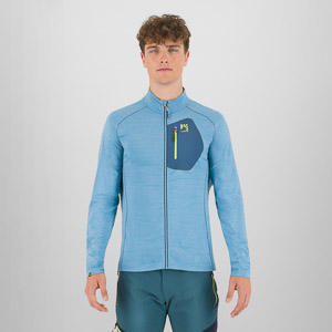 KARPOS POMEDES TECH FULL-ZIP FLEECE NIAGARA