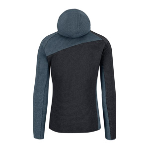KARPOS AVERAU FULL-ZIP HOODIE FLEECE VULCAN/DARK SLATE