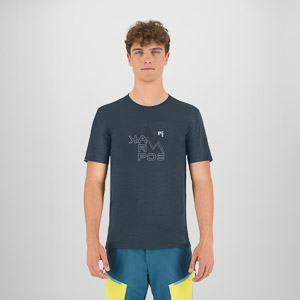 KARPOS GUSELA MERINO T-SHIRT DARK SLATE