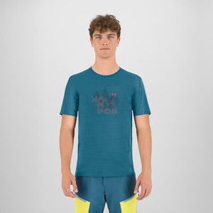 KARPOS GUSELA MERINO T-SHIRT LARKSPUR