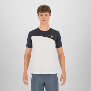 KARPOS AVERAU JERSEY BRIGHT WHITE/VULCAN