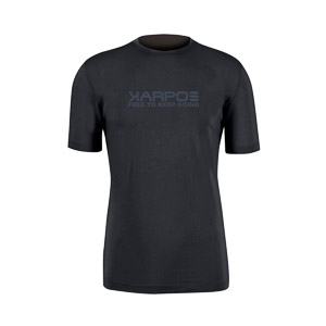 KARPOS LOMA COTTON T-SHIRT VULCAN/WRITING PRINT