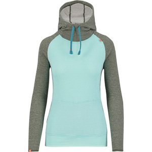 Karpos Camoscio W Hoodie Aqua Ski/Thyme