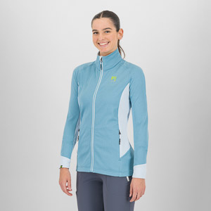 KARPOS PIZZOCCO EVO W FULL-ZIP FLEECE DELPHINIUM/SKYWRITING