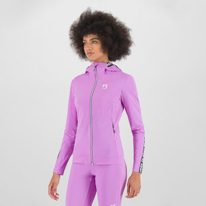 KARPOS EASYFRIZZ W FULL-ZIP HOODIE BLOOM/OMBRE BLUE