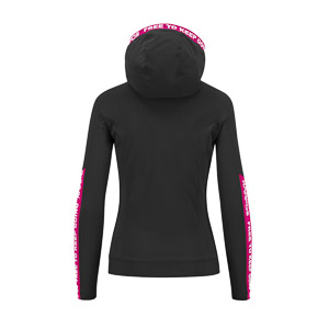 Karpos Easyfrizz W Full-Zip Hoodie Black/Innuendo