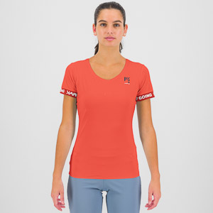 Karpos Easyfrizz W T-Shirt Hot Coral