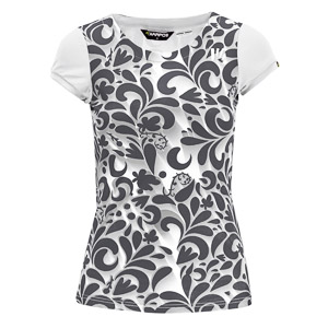 Karpos Loma Print W Jersey White/Ombre Blue