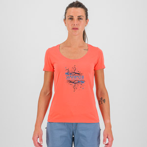 Karpos Crocus W T-Shirt Hot Coral