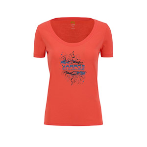 Crocus W T-Shirt Hot Coral
