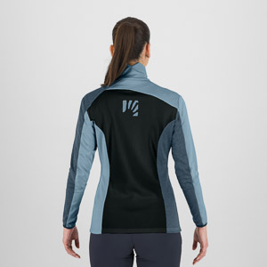 Karpos Federa Full-Zip W Fleece Vulcan/Spring L/Midnight