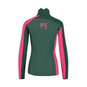 Karpos Federa Full-Zip W Fleece Duck G/Jungle G/Fandango