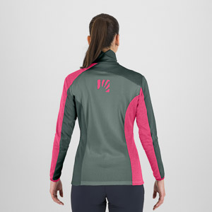 Karpos Federa Full-Zip W Fleece Duck G/Jungle G/Fandango