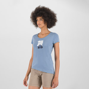 KARPOS DIRECTION W T-SHIRT WINDW.BLUE/BRIGHT WHITE