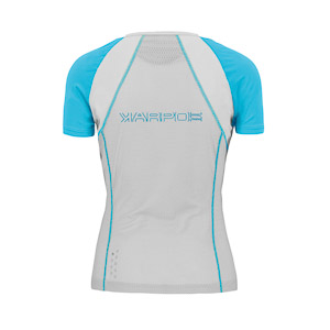 KARPOS LAVAREDO EVO W JERSEY WHITE/BLUE ATOLL