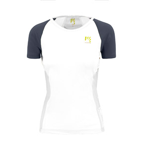KARPOS LAVAREDO EVO W JERSEY BRIGHT WHITE/OMBRE BLUE
