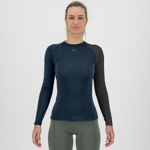 Karpos Dinamico Merino 130  W Jersey Ls Midnight/Black
