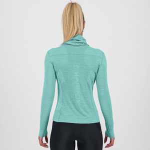 Karpos Easyfrizz Merino W Jersey Ls Aqua Ski