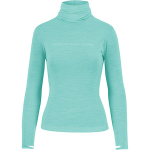 Karpos Easyfrizz Merino W Jersey Ls Aqua Ski