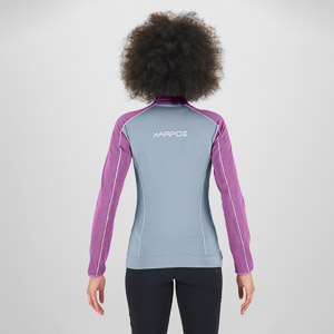 KARPOS AMBRIZZOLA W FULL ZIP MIST/BLOOM