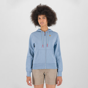 KARPOS VOLPE W FULL ZIP HOODIE WINDW. BLUE